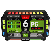 SOELPEC XR-7 Display – Sim Racing Touchscreen with RGB Telemetry (Black) Soelpec Soelpec Data Display (DDU)  Sim Race Webshop B.V.