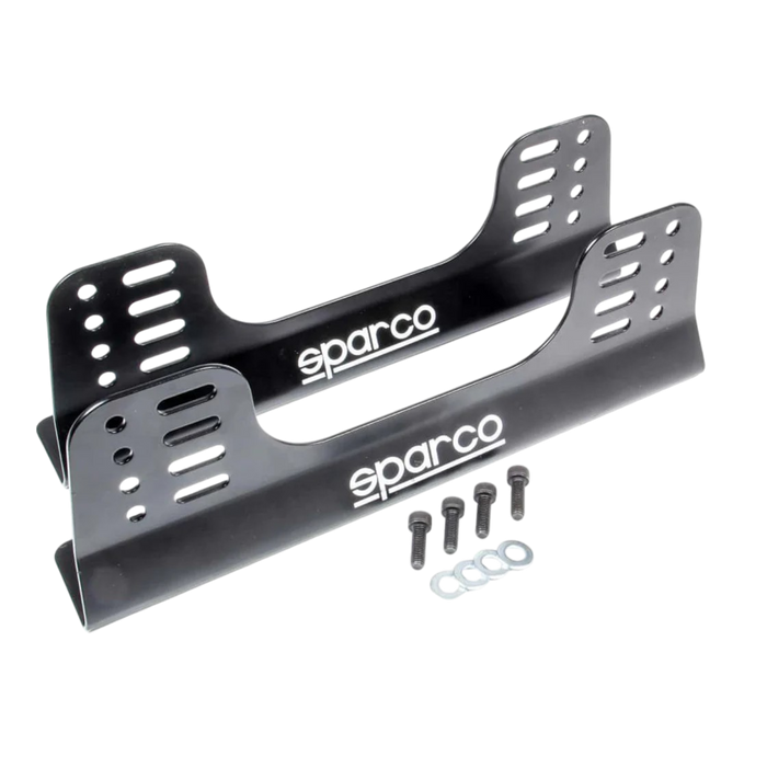 SPARCO STEEL SIDE FASTENERS siège baquet - Noir