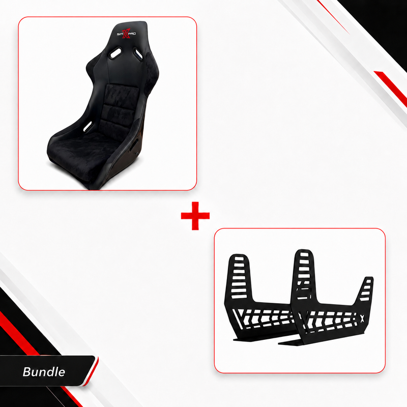 SimXPro GT Sim Racing Seat SimXPro SimXPro Bucket seat  Sim Race Webshop B.V.