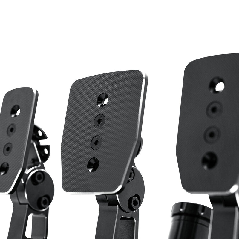Simagic 2-Pedal Face Set – Flat Aluminum Pedal Plates for P1000 Pedals Simagic Simagic Pedal Plates  Sim Race Webshop B.V.