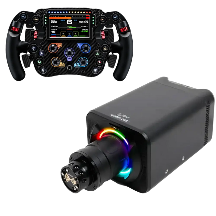 Simagic Alpha EVO Pro (18Nm) + Simagic FX Pro Steering Wheel V2 Bundle Simagic