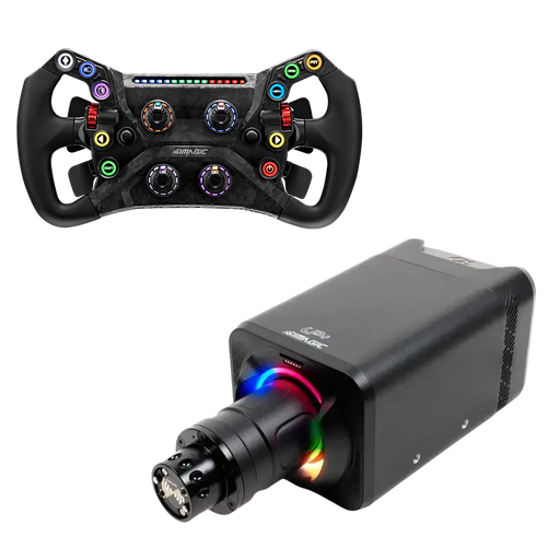 Simagic Alpha EVO 12Nm + GT Neo V2 Steering Wheel Bundle Simagic Simagic Wheel base + wheel  Sim Race Webshop B.V.