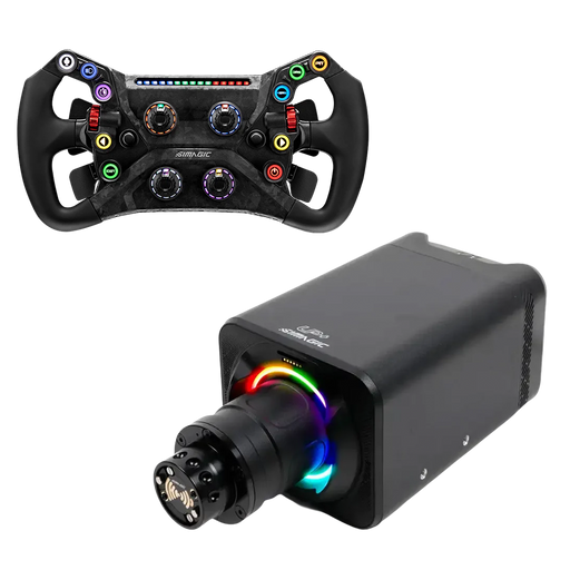 Simagic Alpha EVO PRO 18Nm + GT Neo V2 Steering Wheel Bundle Simagic Simagic Wheel base + wheel  Sim Race Webshop B.V.