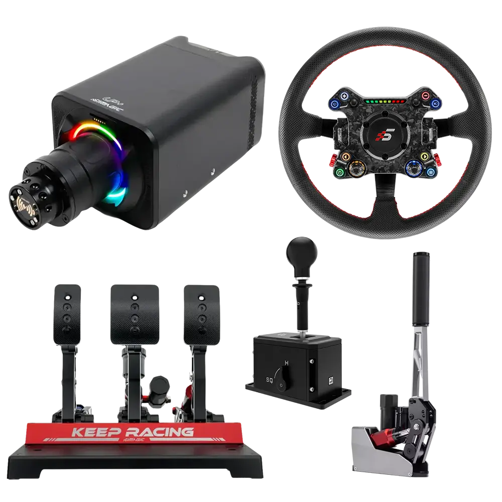 Simmagic Racing Sim Simagic Rally Bundle Extreme – 18Nm Direct Drive - Sim Race Webshop ...