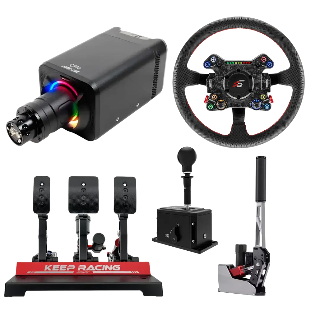 Simagic Rally Wheel Simagic Rally Bundle Pro – 12Nm Direct Drive - Sim Race Webshop B.V.