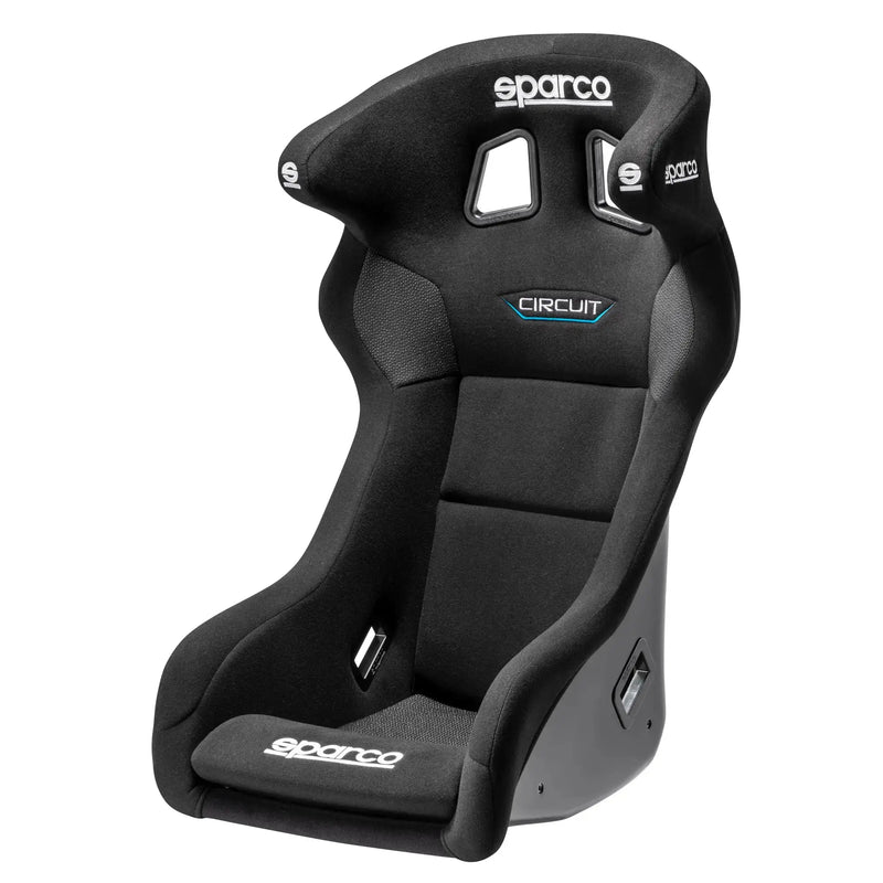 Sparco Circuit I/II QRT Fiberglass - Bucket seat - Black Sparco Racing Sparco Racing Bucket seat  Sim Race Webshop B.V.