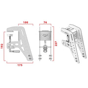 VIRPIL Controls Desk Mount – Black (Size S) Virpil Controls Virpil Controls Flight accessoires  Sim Race Webshop B.V.