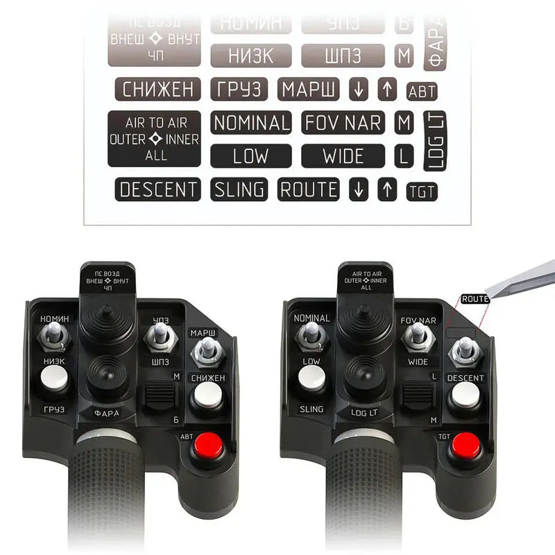 VIRPIL Controls SharKa-50 Collective Grip Virpil Controls Virpil Controls Flight stick  Sim Race Webshop B.V.