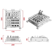 VIRPIL Controls Universal Control Panel #1 – RGB – 27 Inputs (Black) Virpil Controls Virpil Controls Flight accessoires  Sim Race Webshop B.V.