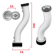 Virpil Controls Flightstick Extension – 200 mm Virpil Controls Virpil Controls Flightstick Extension  Sim Race Webshop B.V.