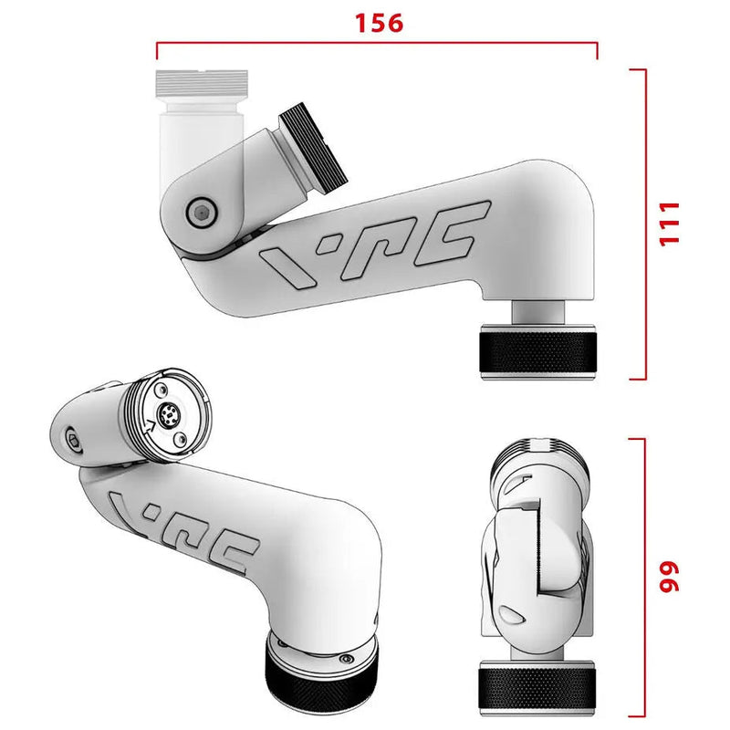 Virpil Controls Flightstick Z-Extension Virpil Controls Virpil Controls Flight accessoires  Sim Race Webshop B.V.