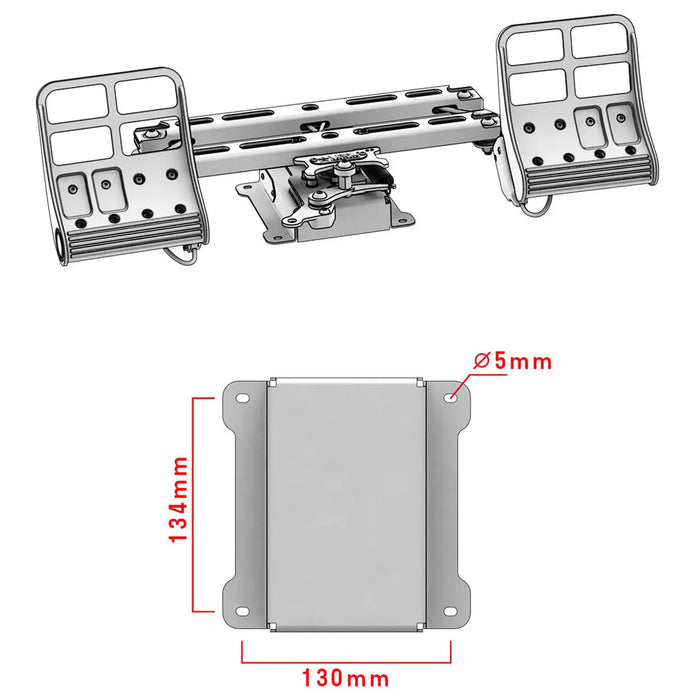 Virpil Controls R1 Falcon Rudder Pedals Virpil Controls