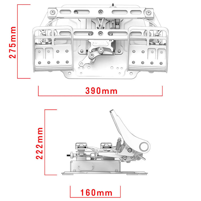 Virpil Controls R1 Falcon Rudder Pedals Virpil Controls