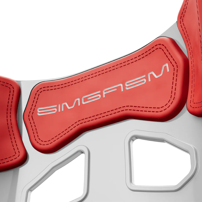 SIMGASM | Atlas Gran Turismo - White | Sim Racing Seat SIMGASM SIMGASM Seat  Sim Race Webshop B.V.