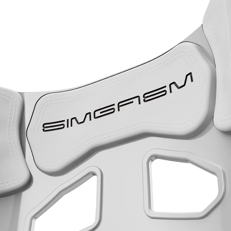 SIMGASM | Atlas Gran Turismo - White | Sim Racing Seat SIMGASM SIMGASM Seat  Sim Race Webshop B.V.