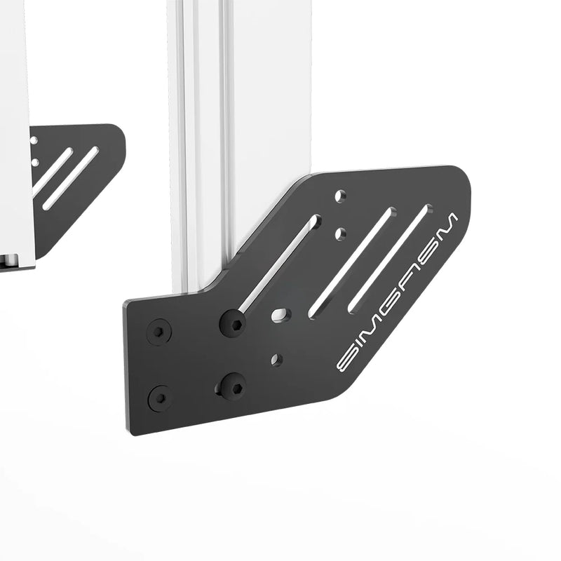 SIMGASM | Apex Integrated triple monitor stand Vesa 75/200 SIMGASM SIMGASM Monitorstand  Sim Race Webshop B.V.