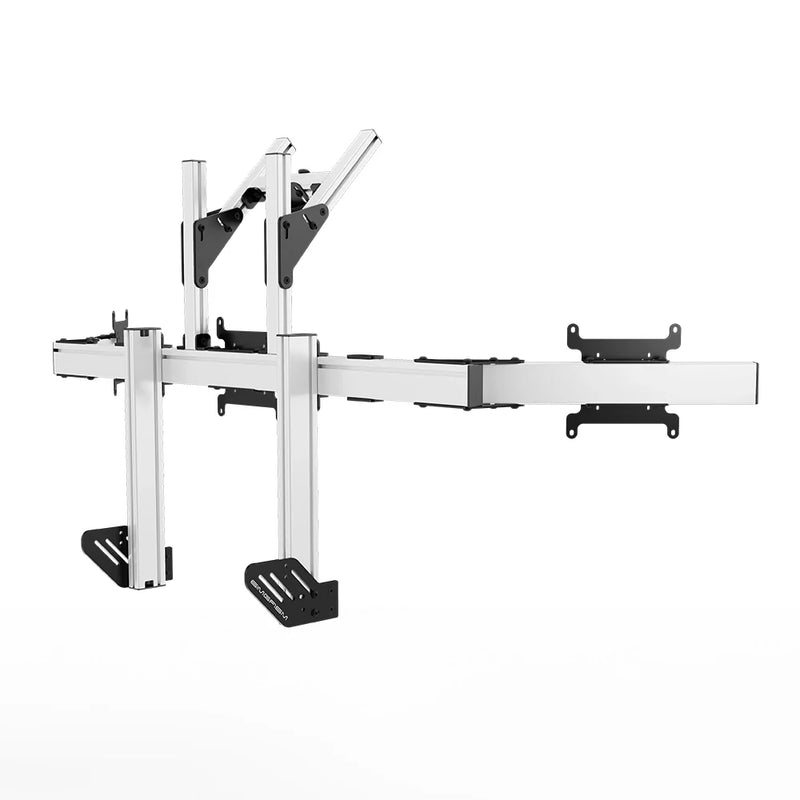 SIMGASM | Apex  Integrated quad monitor stand Vesa 75/200 SIMGASM SIMGASM Monitorstand  Sim Race Webshop B.V.