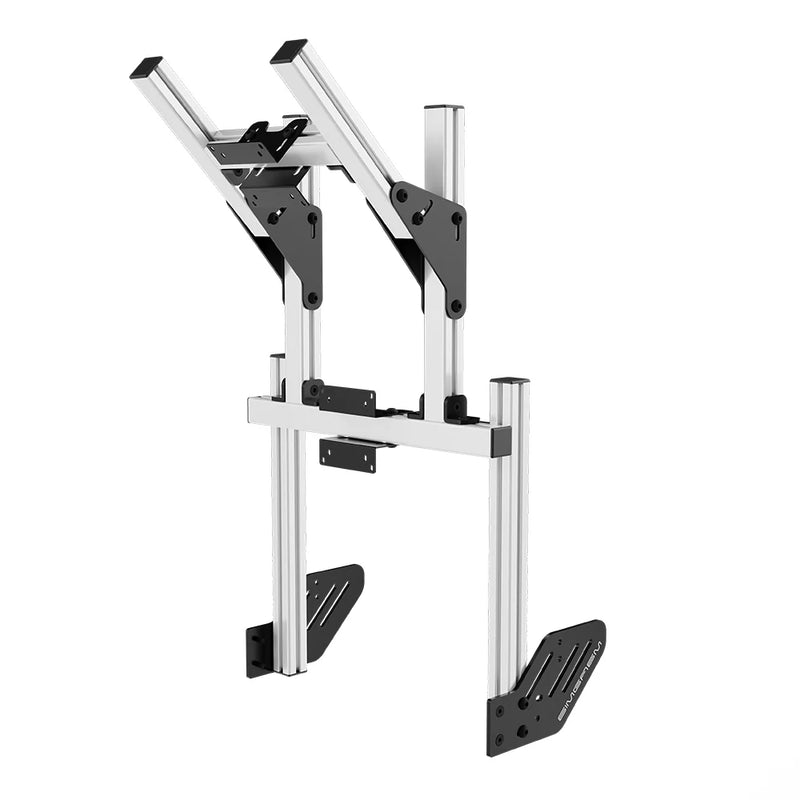 SIMGASM | Core Integrated double monitor stand vesa 75/100 SIMGASM SIMGASM Monitorstand  Sim Race Webshop B.V.