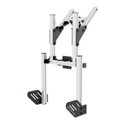 SIMGASM | Core Integrated double monitor stand vesa 75/100 SIMGASM SIMGASM Monitorstand  Sim Race Webshop B.V.