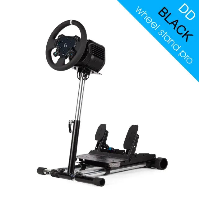 Wheel Stand Pro DD for Logitech, Fanatec, Moza Racing R9, R12 - BLACK Wheel Stand Pro Wheel Stand Pro Wheel Stand  Sim Race Webshop B.V.