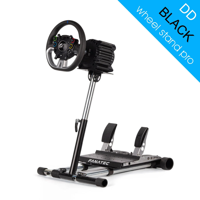 Wheel Stand Pro DD for Logitech, Fanatec, Moza Racing R9, R12 - BLACK Wheel Stand Pro