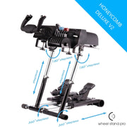 Wheel Stand Pro For Honeycomb Yoke and Throttle - Deluxe V2 Wheel Stand Pro Wheel Stand Pro Wheel Stand  Sim Race Webshop B.V.