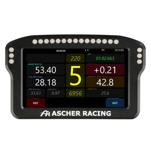 Ascher Racing Dashboard 4 Inch Data Display (DDU)