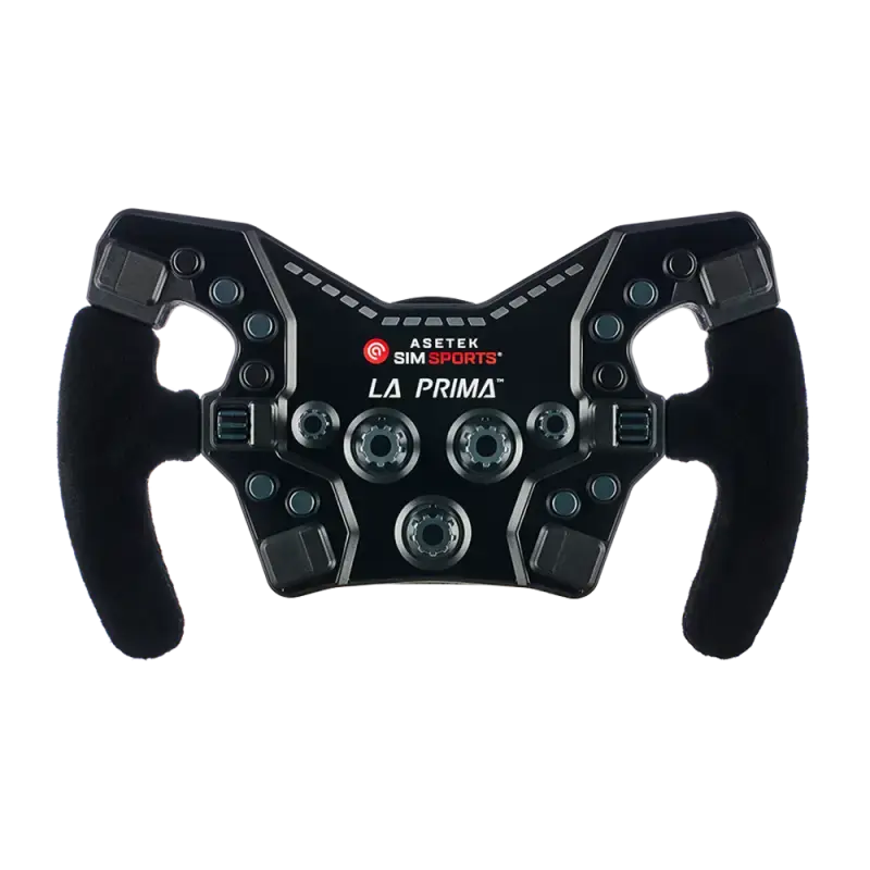 ASETEK SIMSPORTS - FORMULA REGULAR HANDLES W. SUEDE - La Prima Formula wheel
