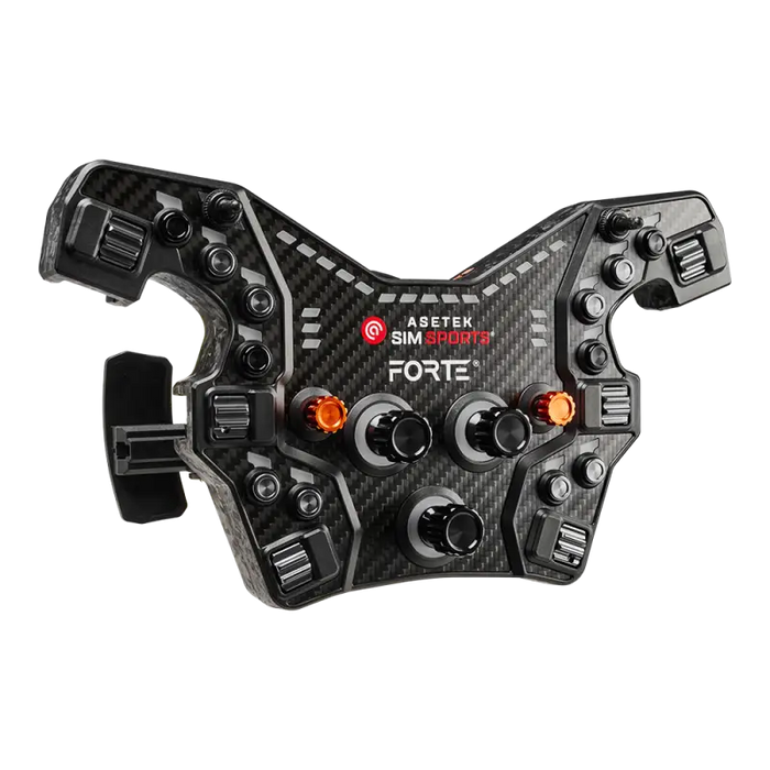 Asetek SimSports - Forte Formula Button Box (Black Aluminum) - Button Box