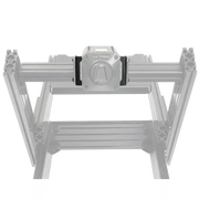 Asetek SimSports Front mount for 70 mm side mounting - front view