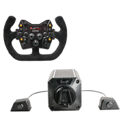 Asetek invecta 27NM Direct Drive GT Bundle - Open D-shape Alcantara Wheel