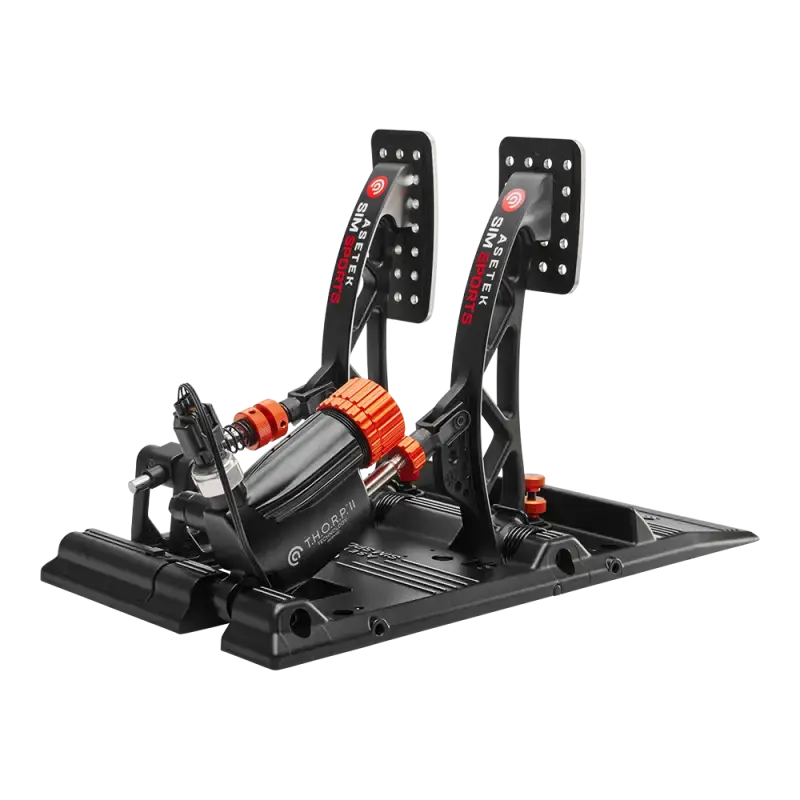 Asetek SimSports Invicta™ Pedals T.H.O.R.P.™ II Throttle and Brake Pedals - Sim Pedals