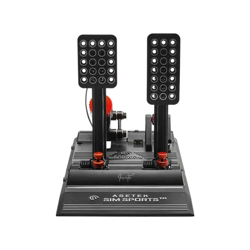 Asetek SimSports Invicta™ Pedals T.H.O.R.P.™ II Throttle and Brake Pedals - Sim Pedals