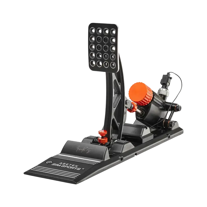Asetek Simsports Invicta™ S-Series T.H.O.R.P.™ II - Throttle and Brake Pedals - Sim Pedals