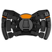 ASETEK Forte Formula Steering Wheel Clutch Paddles - on wheel