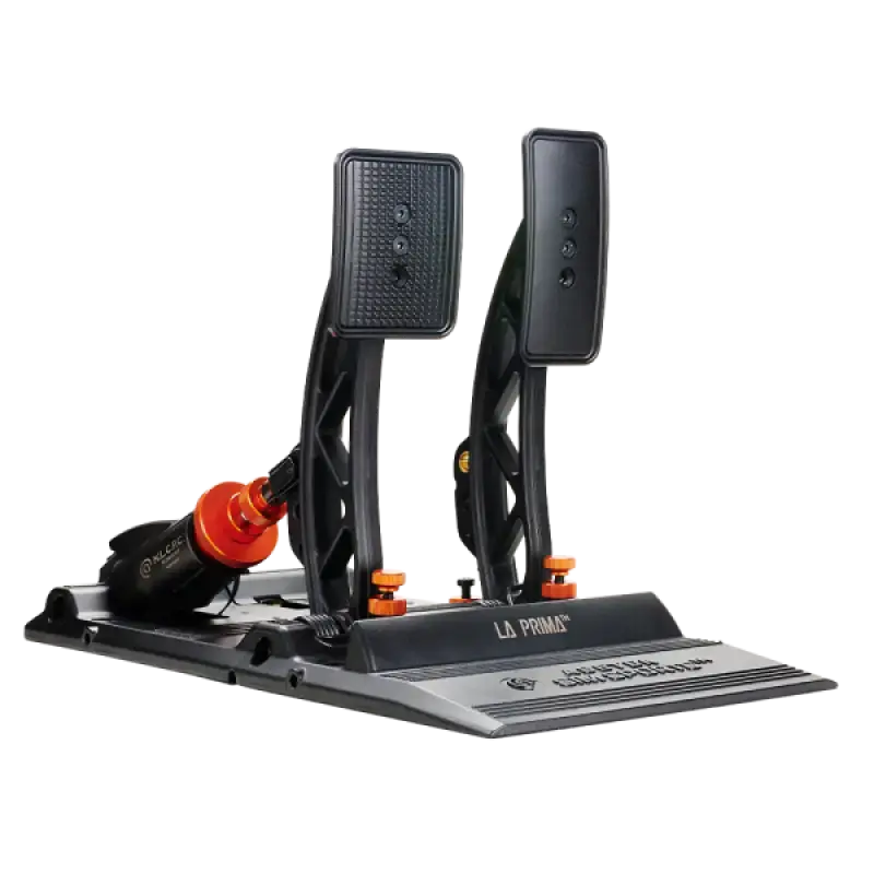 Asetek SimSports La Prima Sim Racing Throttle & Brake Pedals - Sim Pedals
