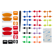 Asetek SimSports Steering Wheel Button Color Kit - buttons