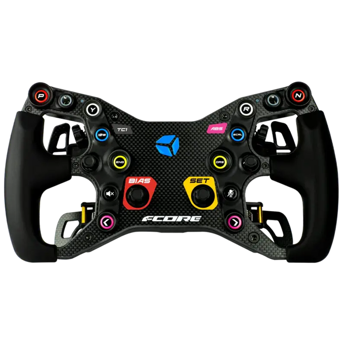 CUBE CONTROLS F-CORE FORMULA SIM RACING STEERING WHEEL - With-out HUB / PADDLES 4 + (Aluminium) - Steering Wheel