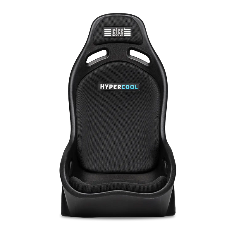 Next Level Racing ES1 Hypercool Sim Racing Seat front view