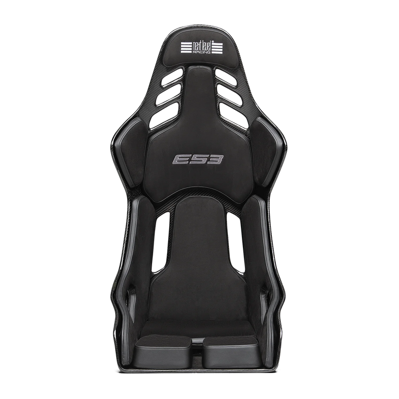 Next Level Racing ES3 Elite Carbon Fiber Sim Racing Seat front view