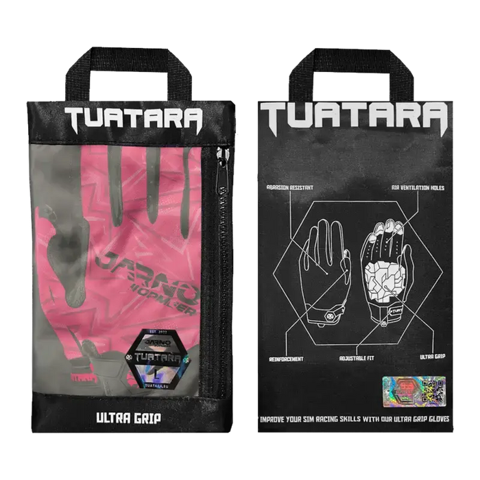 Jarno Opmeer Sim Racing Gloves APEX Red Sim Racing Gloves