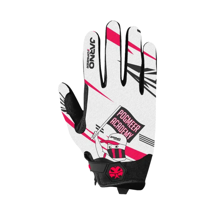 Jarno Opmeer Sim Racing Gloves INDICATOR White Sim Racing Gloves