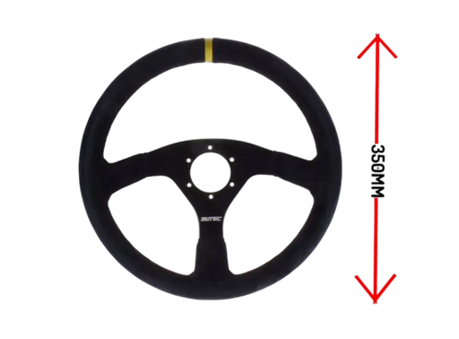 Ltec - 3 SPOKE FLAT OPEN Rally wheel - Steering Wheel