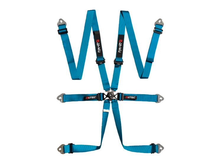 LTEC Endurance Aluminium 6-Point Racing Harness – Miami Blue – photo 16