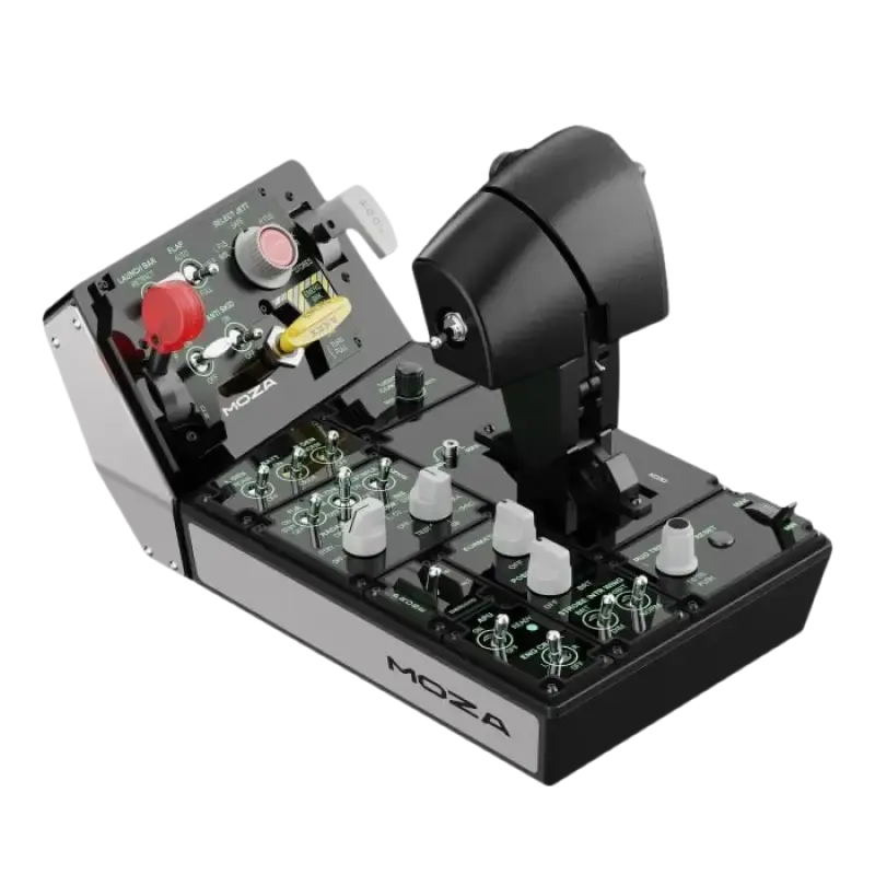 MOZA Racing MTP + MTLP Flight Control Bundle - Flight Pack