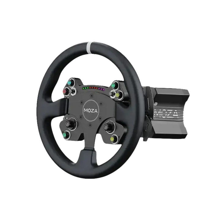 Moza Racing R12 Direct Drive Wheel Base V2 + CS V2P Steering Wheel – Bundle Wheel base + wheel