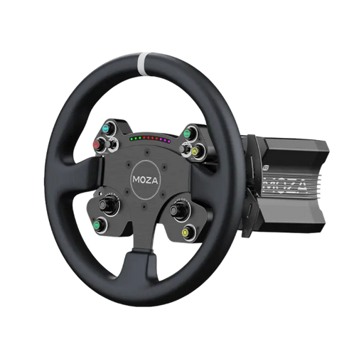 Moza Racing R12 Direct Drive Wheel Base – V2 + CS V2P Steering Wheel – Bundle - Wheel base + wheel