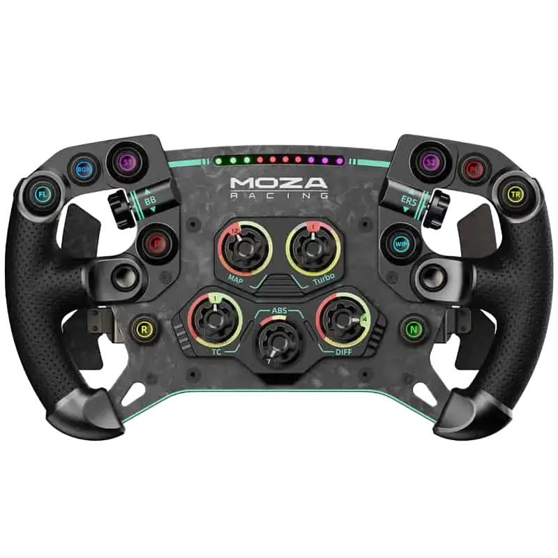 Moza Racing R12 Direct Drive Wheel Base – V2 + GS V2P GT Wheel – Bundle - Wheel base + wheel