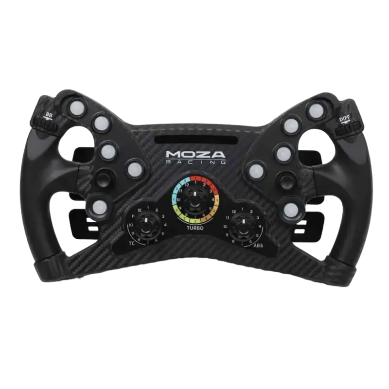 Moza Racing R12 Direct Drive Wheel Base – V2 + KS Steering Wheel - Bundle - Wheel base + wheel