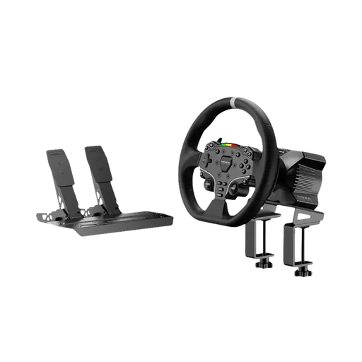pc racing pedals Moza Racing R3 Racing Wheel and Pedals for (PC Only)